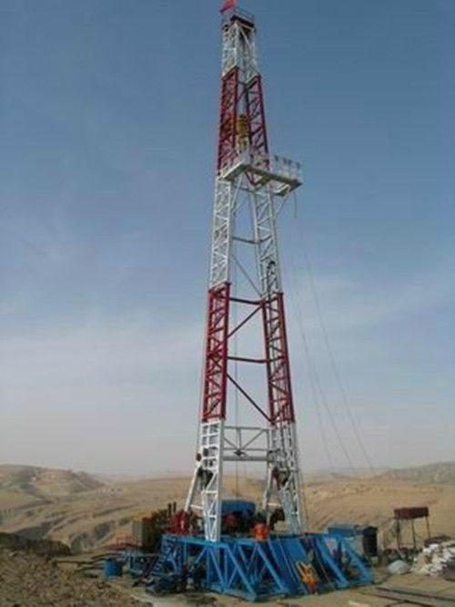 打温泉井勘探 塔城温泉地热钻井 公司施工照片